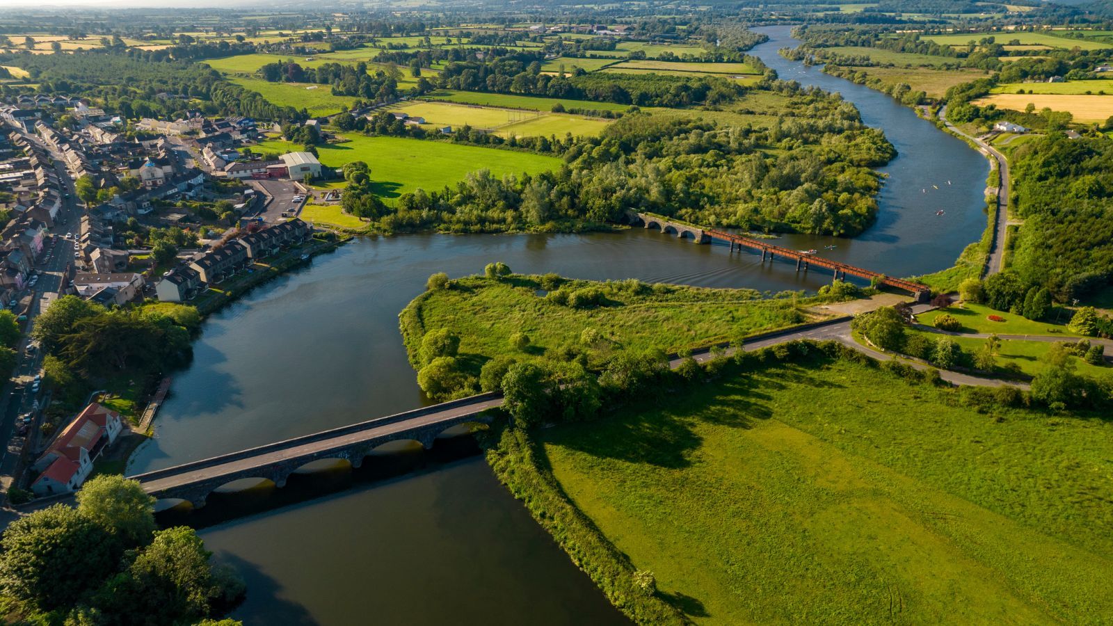 River - Blackwater - Aerial View